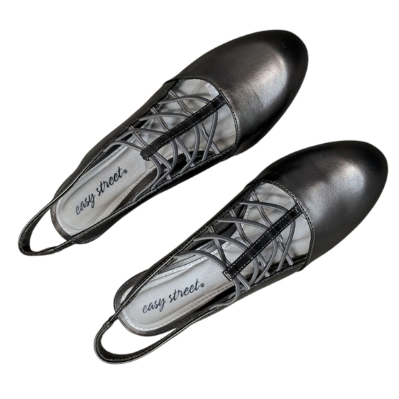 Women's Easy Street Berry Slingback Heels Size 8.5M - Picture 9 of 16